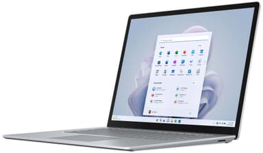 Microsoft Surface Laptop 5 i7-12/8GB/256GB/EVO 15" bærbar PC (platinum)