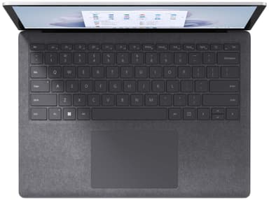 Microsoft Surface Laptop 5 i5-12/8GB/256GB/EVO 13" bærbar PC (platinum)