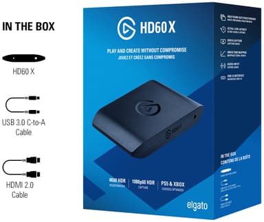 Elgato Game Capture HD60X opptakskort