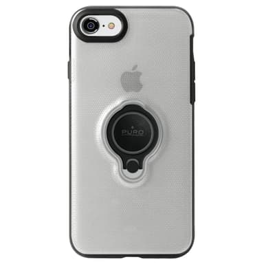 Puro Magnet Ring deksel for iPhone 6/7/8/SE Gen. 2 (transparent)