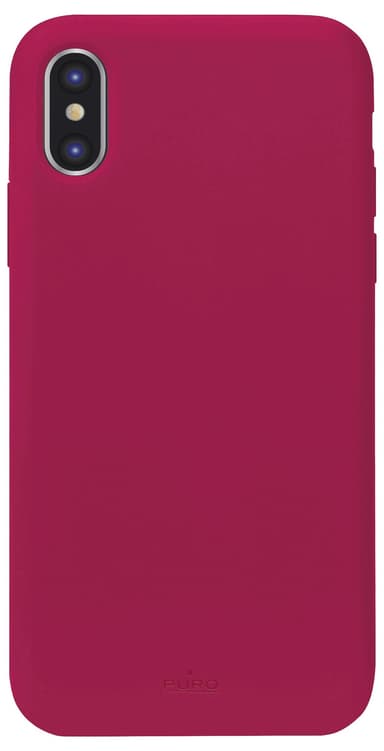 Puro Icon deksel iPhone XR (fuchsia)