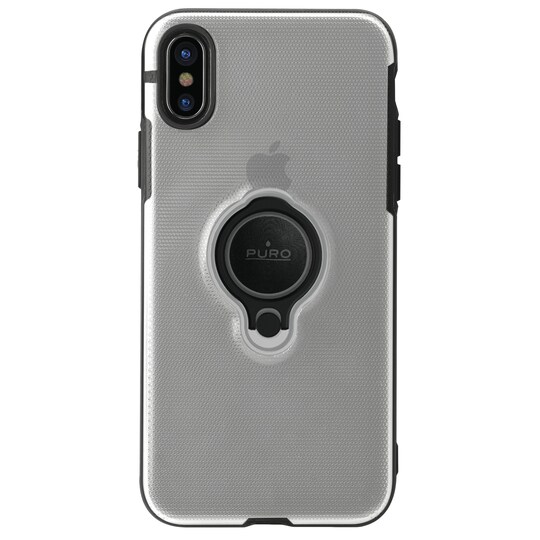 Puro Magnet Ring deksel for iPhone XR (transparent)