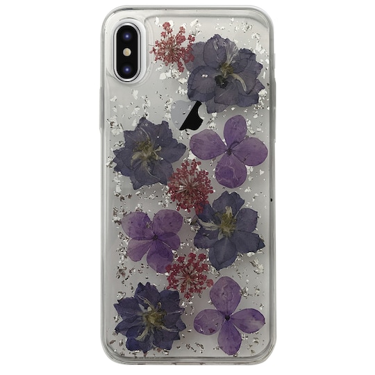 Puro Hippe Chic Summer deksel for iPhone X (lilla)
