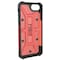 UAG iPhone 7/6S mobildeksel (rød/transparent)