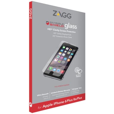 Zagg glass skjermbeskytter til iPhone 6 Plus/6S Plus