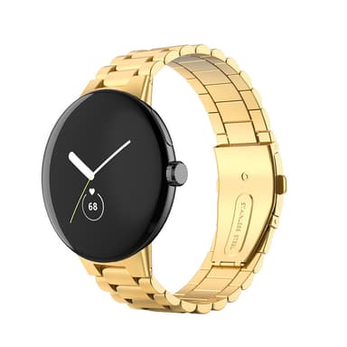 Klokkebånd i rustfritt stål Gull 2 cm Google pixel watch