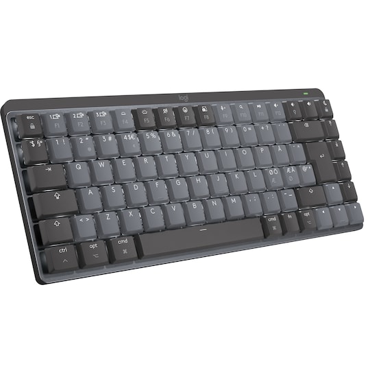 Logitech MX Mechanical Mini Mac trådløst tastatur (space grey)