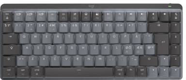 Logitech MX Mechanical Mini Mac trådløst tastatur (space grey)