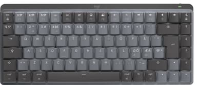 Logitech MX Mechanical Mini Mac trådløst tastatur (space grey)