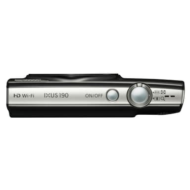 Canon Ixus 190 kompaktkamera (sort)