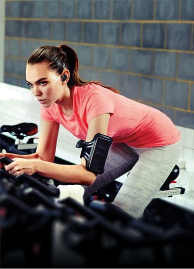 Jabra Elite Sport true wireless in-ear hodetlf. (sort)