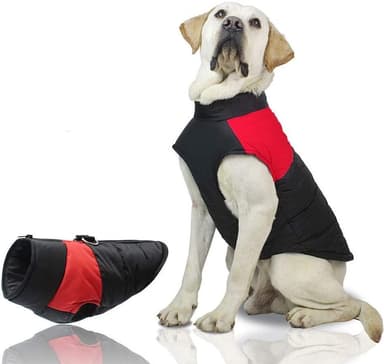 Hundevest Rød / Svart (3XL)