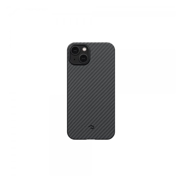 Pitaka iPhone 14 Plus Deksel MagEZ Case 3 Black/Grey Twill