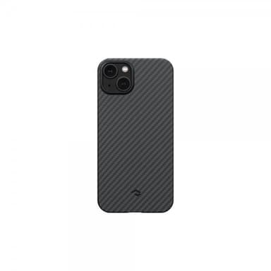 Pitaka iPhone 14 Plus Deksel MagEZ Case 3 Black/Grey Twill