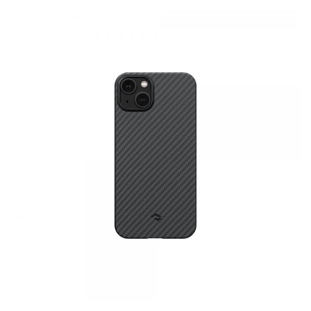 Pitaka iPhone 14 Deksel MagEZ Case 3 Black/Grey Twill