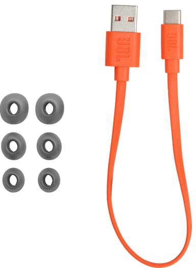 JBL Quantum True Wireless hodetelefoner (sort)