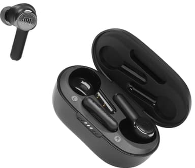 JBL Quantum True Wireless hodetelefoner (sort)