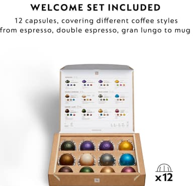 Nespresso Vertuo Pop kaffemaskin av DeLonghi ENV90.Y (Mango Yellow)