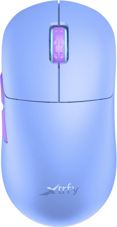 Xtrfy M8 trådløs gamingmus (frosty purple)