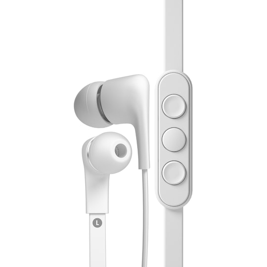 a-Jays Five iOS in-ear hodetelefoner (hvit)