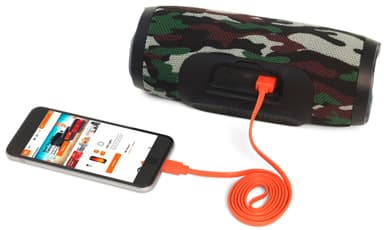 JBL Charge 3 trådløs høyttaler (kamo-grønn)