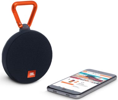 JBL Clip 2 trådløs høyttaler (sort)