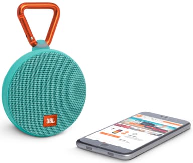 JBL Clip 2 trådløs høyttaler (turkis)