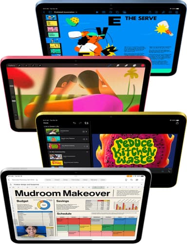 iPad 10,9" (2022) 64GB 5G (gul)