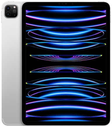 iPad Pro 11" 2022 128 GB WiFi + 5G (sølv)