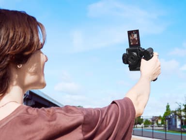 Sony ZV-1F digitalt kamera for vlogging