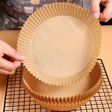 Delicious bakepapir til airfryer - rund BPR50
