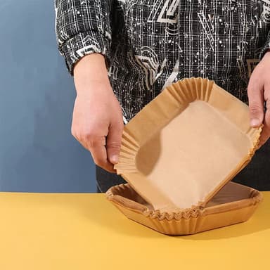 Delicious bakepapir til airfryer - firkantet BPS50