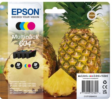 Epson Multipack 604 blekkpatroner (flerpakning)
