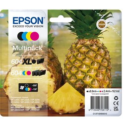Epson Multipack 604 blekkpatroner (sort XL)