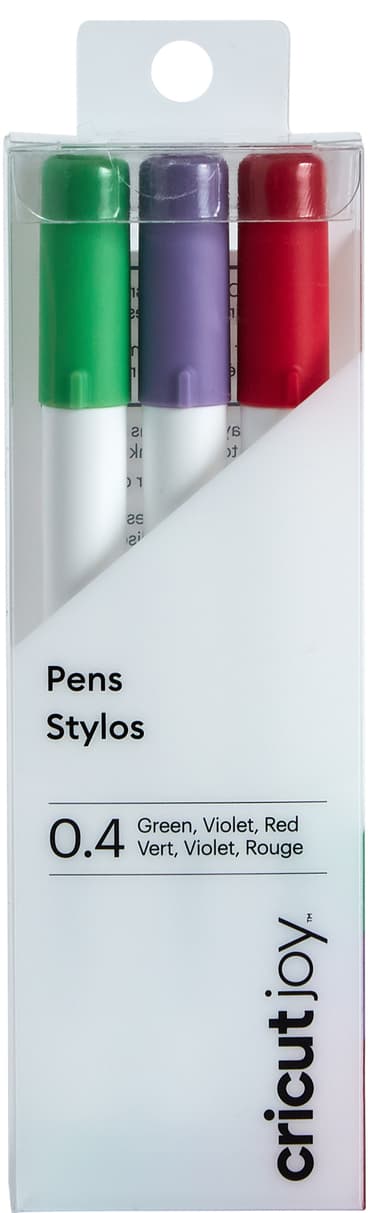 Cricut Joy Infusible Ink penn med fin tupp 3-pk (grønn, fiolett, rød)