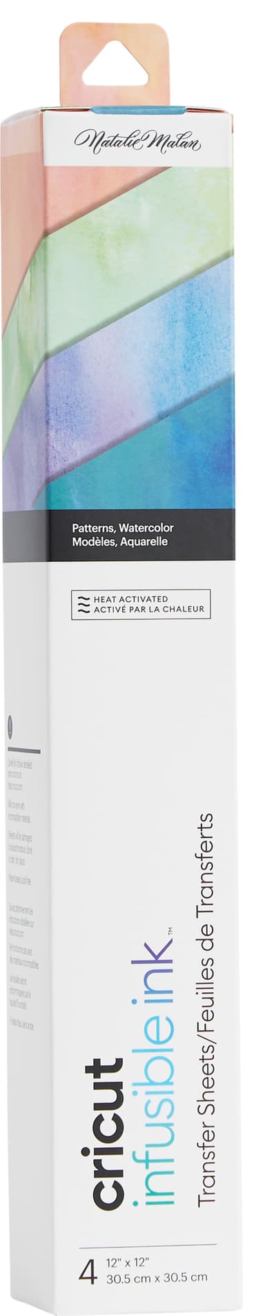 Cricut Infusible Ink overføringsark 4-pakning (vannfarge)