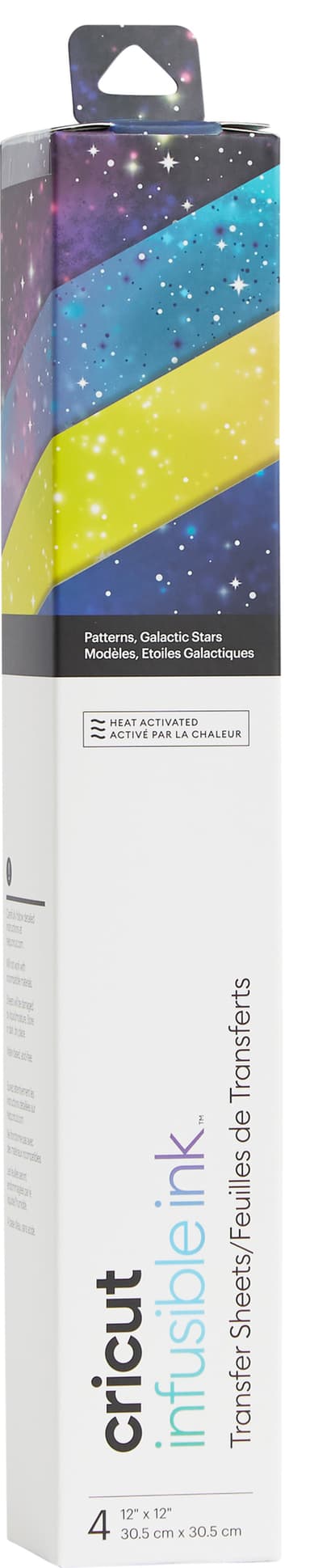 Cricut Infusible Ink overføringsark 4-pakning (galaktisk)