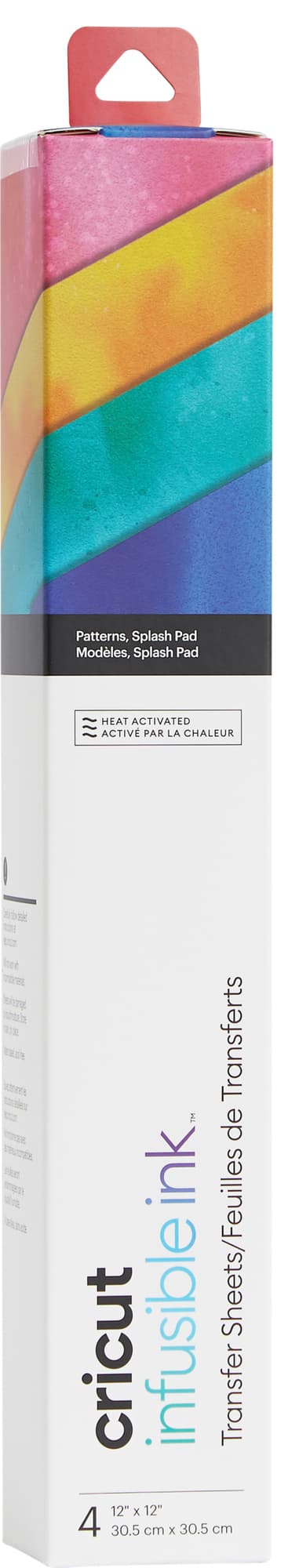 Cricut Infusible Ink overføringsark 4-pakning (splashpad)