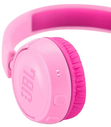 JBL Jr. 300BT trådløse on-ear hodetelefoner (rosa)