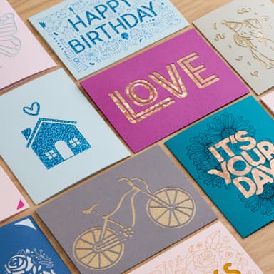 Cricut Cut-Away kort R40 (nøytral)