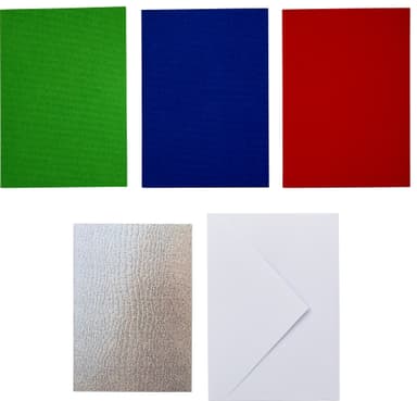 Cricut innleggskort 30-pakk (regnbue)