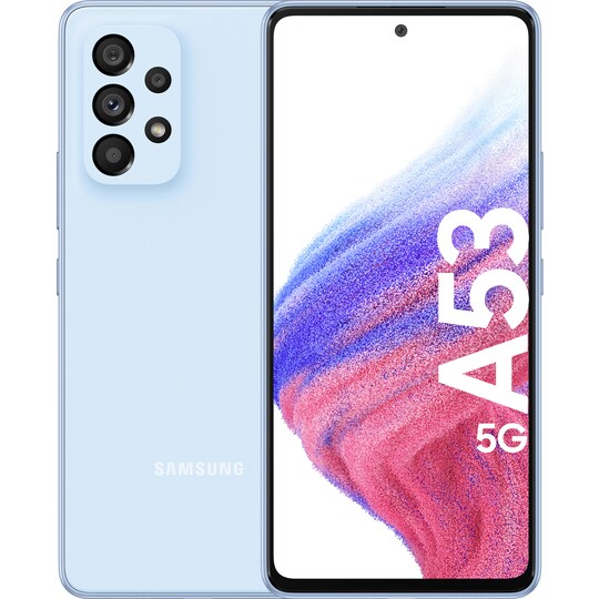 Samsung Galaxy A53 5G smarttelefon 6/128GB (blå)