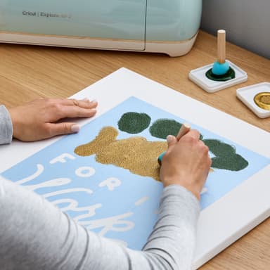 Cricut fleksibel film sjablong