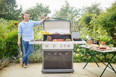 Jamie Oliver Pro 4+1 gassgrill 440609 (sort)