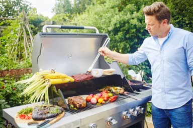 Jamie Oliver Pro 4+1 gassgrill 440609 (sort)