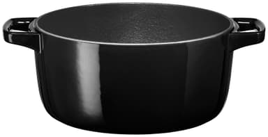 KitchenAid Artisan støpejernsgryte KCPI40CROB (sort)