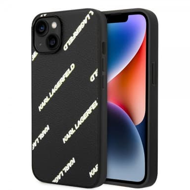 Karl Lagerfeld iPhone 14 Deksel Logomania Svart