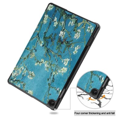 Trifoldbart deksel til Lenovo Tab M10 Gen 3 - Blossom