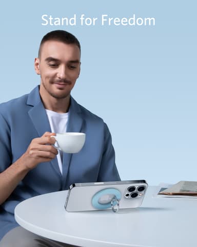 Anker Mag-Go telefonring (blå)