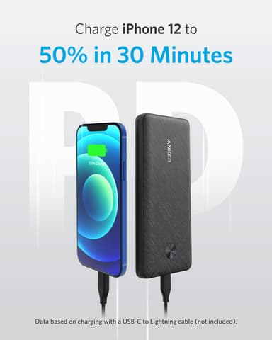 Anker PowerCore Sense 10000mAh powerbank (sort)